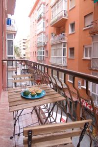 マラガにあるFlat Soho Málaga Center with Balconyのバルコニー