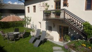 Zahrada ubytování Appartement Pichler
