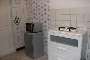 Dapur atau dapur kecil di appartement de Groote Peel