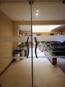 The fitness centre and/or fitness facilities at Hotel Caxa Wasi