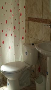 Koupelna v ubytování Cabaña Full Guanaqueros