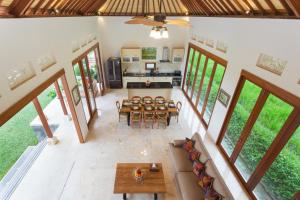 Champaca Luxury Villas Ubud的休息区