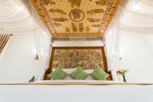 Champaca Luxury Villas Ubud的休息区