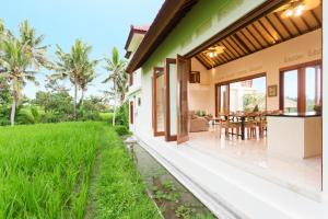 Champaca Luxury Villas Ubud外面的花园