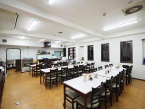 Restaurace v ubytování Sky Heart Hotel Shimonoseki