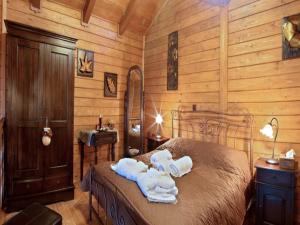 Postel nebo postele na pokoji v ubytování Feggarognemata Suites