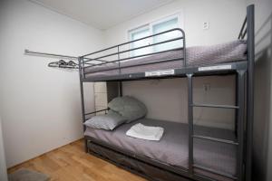 a couple of bunk beds in a room at Haru The Guesthouse in Andong