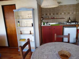 Η κουζίνα ή μικρή κουζίνα στο Murmullos del Lago +43 φωτογραφίες