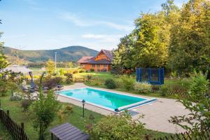 Bazén v ubytovaní Villa Jelenic by Bertovic alebo v jeho blízkosti