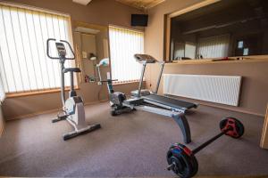 Posilňovňa alebo fitness centrum v ubytovaní Villa Jelenic by Bertovic