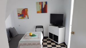 TV a/nebo společenská místnost v ubytování Apartamento centro histórico Arcos