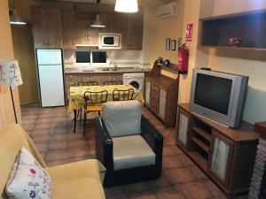 A kitchen or kitchenette at Vivienda Chorrillos del Lavadero