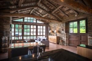 Zona de estar de Aldea Rural y Gastro Restaurante Casona de Labrada