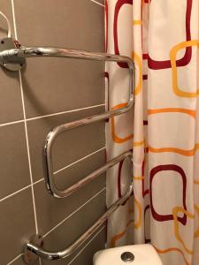 Koupelna v ubytování Tientaus 1 Apartments