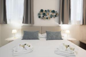 Posteľ alebo postele v izbe v ubytovaní Duomo apartment