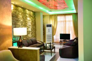 Posezení v ubytování Eva Hotel Piraeus