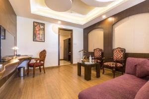 พื้นที่นั่งเล่นของ Hotel Ichchha