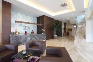 Istumisnurk majutusasutuses Avissa Suites