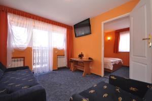 Posteľ alebo postele v izbe v ubytovaní Hostel Gawra