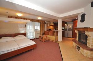 Posteľ alebo postele v izbe v ubytovaní Hostel Gawra