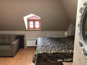 A bed or beds in a room at The apartment in the heart of Tbilisi