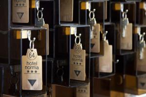 Certifikát, hodnocení, plakát nebo jiný dokument vystavený v ubytování Hotel Norma