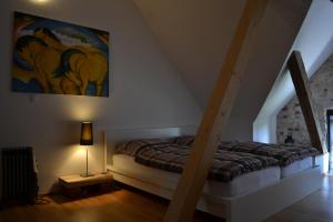 Postel nebo postele na pokoji v ubytování Apartments Golden Tüffel