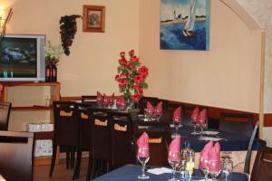Restaurace v ubytování Hostal Gran Via Levante