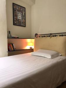 Postel nebo postele na pokoji v ubytování BBQ Lodge
