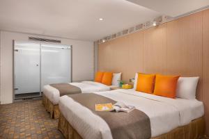 Postel nebo postele na pokoji v ubytování Click Hotel - Taipei Main Station Branch