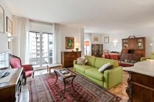 A seating area at Condominio Torcello Vintage Apartment