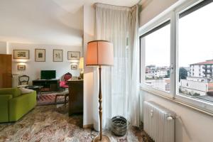 A seating area at Condominio Torcello Vintage Apartment