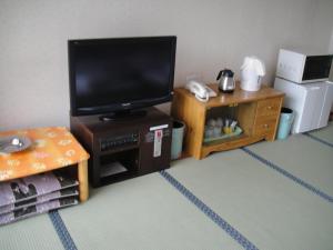 TV a/nebo společenská místnost v ubytování Sudomari Hotel Roman Tsutsuji