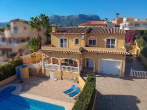 A view of the pool at Villa Chris, best area of Calpe - by Holiday Rentals Villamar or nearby