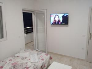 TV a/nebo společenská místnost v ubytování Apartmani M&V