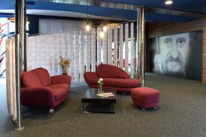 Istumisnurk majutusasutuses Hotel Fuchspalast