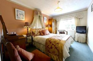 TV a/nebo společenská místnost v ubytování Meryan House Hotel
