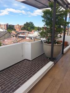 Balkón nebo terasa v ubytování A Bogota On Holidays by Open - HOTEL CAS-EMBAJADA AMERICANA