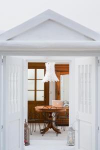 A seating area at Aether Boutique Stay