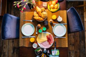 Opțiuni de mic dejun disponibile oaspeților de la B&B 'het Gripshuis'