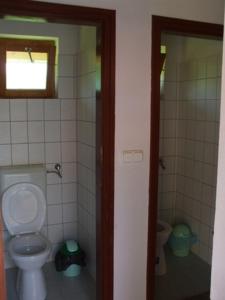 Kúpeľňa v ubytovaní Fazekas Vendégház és Kemping + 14 fotografií