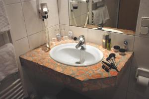 Koupelna v ubytování WILLINO Privathotel