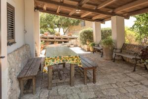 A balcony or terrace at Holiday villa Gelso - Ragusa