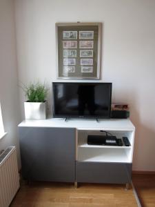 TV a/nebo společenská místnost v ubytování City-Center Apartments