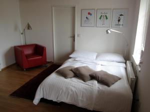 Postel nebo postele na pokoji v ubytování City-Center Apartments