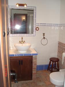 Koupelna v ubytování CASA EL AZUD