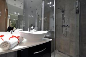 Kúpeľňa v ubytovaní Dream Apartment + 29 fotografií