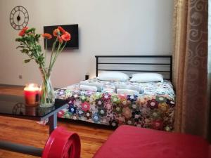 Posteľ alebo postele v izbe v ubytovaní Stylowa Kamienica w Centrum