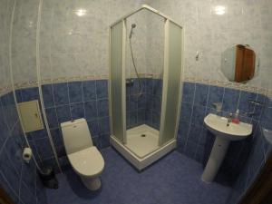 Koupelna v ubytování Inn on Zhytomyrska