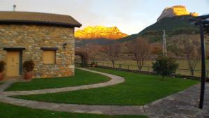 A general mountain view or a mountain view taken from the country house